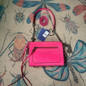 Rebecca Minkoff pink M.A.C. crossbody
